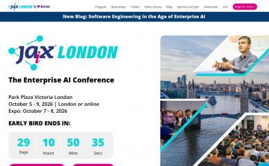 jaxlondon.com screenshot