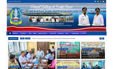 jayapurakab.go.id screenshot