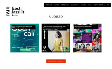 jazz.ee screenshot