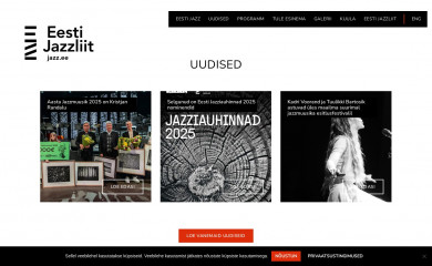 jazz.ee screenshot