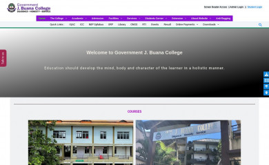 jbc.edu.in screenshot