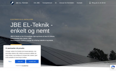 jbe-el.dk screenshot