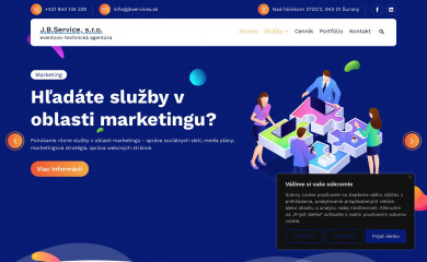 jbservices.sk screenshot