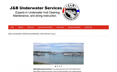 jbunderwaterservices.com screenshot
