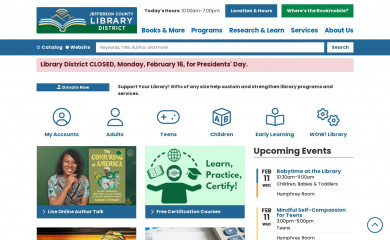 jclibrary.info screenshot