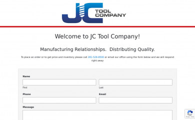 jctoolcompany.com screenshot