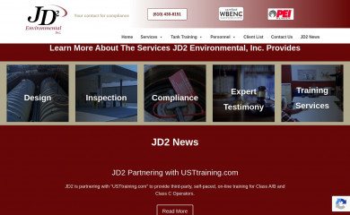 jd2env.com screenshot