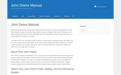 jdservicemanual.com screenshot
