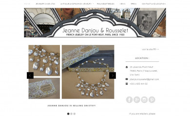 jeannedanjou-jewelry-paris.com screenshot
