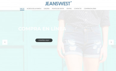 jeanswest.com.mx screenshot