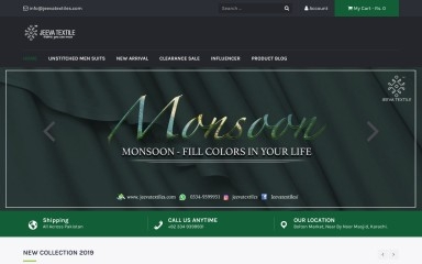 jeevatextiles.com screenshot