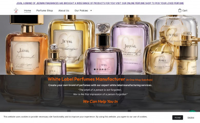 jeewanfragrances.com screenshot