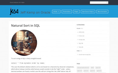 jeffkemponoracle.com screenshot