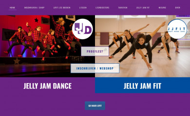 jellyjamdance.nl screenshot