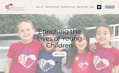 jennyhart.org screenshot