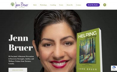 jennbruer.com screenshot