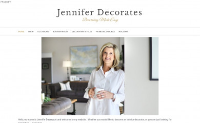 jenniferdecorates.com screenshot