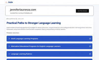 jenniferlaurenza.com screenshot