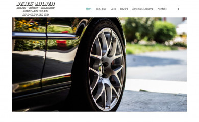 jensbilar.se screenshot