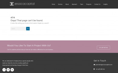 jessicacapital.com.au screenshot