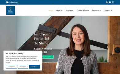 jessicashieldscoaching.co.uk screenshot