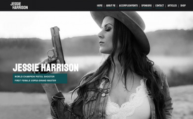 jessieharrison.net screenshot