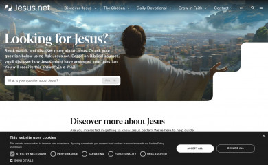 http://www.jesus.net/ screenshot