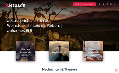 jesus.de screenshot