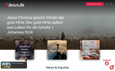 jesus.de screenshot
