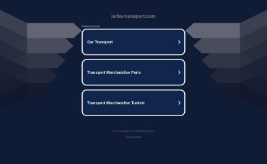 jerba-transport.com screenshot