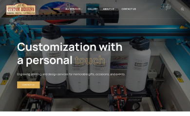 jercustomdesigns.com screenshot