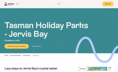jervisbayholidaypark.com.au screenshot