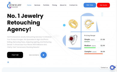 jewelryretouch.com screenshot