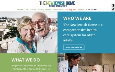 jewishhome.org screenshot