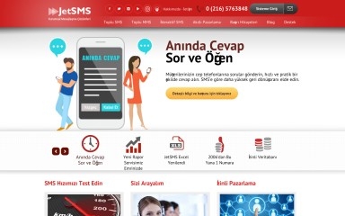 jetsms.com.tr screenshot