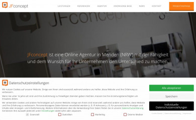 https://jfconcept.de/ screenshot