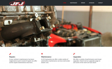 jfjautoworks.com screenshot