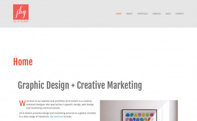jillbgilbert.com screenshot