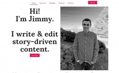 jimmyleonard.com screenshot