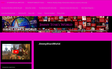 jimmystarsworld.com screenshot