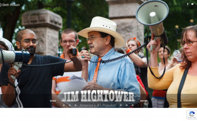 jimhightower.com screenshot