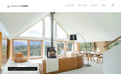 jindabynehomes.com.au screenshot