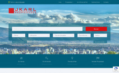 jkarlpropiedades.cl screenshot
