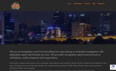 jknmigration.com.au screenshot