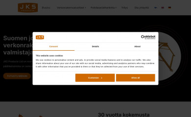 jks-pro.fi screenshot