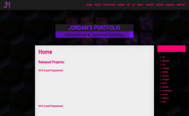 jmiles42.com screenshot