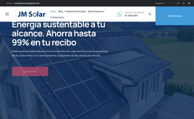 jmsolar.mx screenshot