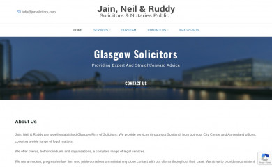 jnrsolicitors.com screenshot