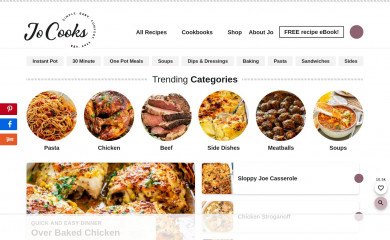 http://jocooks.com screenshot