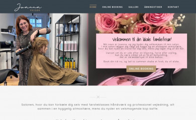 joanna-frisoer.dk screenshot